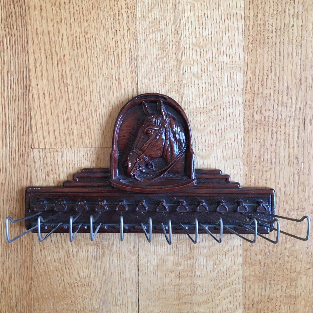 Handmade jewelry/tie rack
